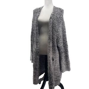 Nordstrom Bobeau Eyelash Knit Long Cardigan‎ Women's L/X Large* Whimsigoth Boho